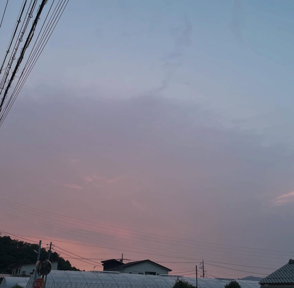 こんなやわらかな夕暮れには。